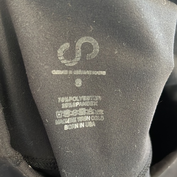 curves and combatboots black booty scrunch shorts - Picture 4 of 5